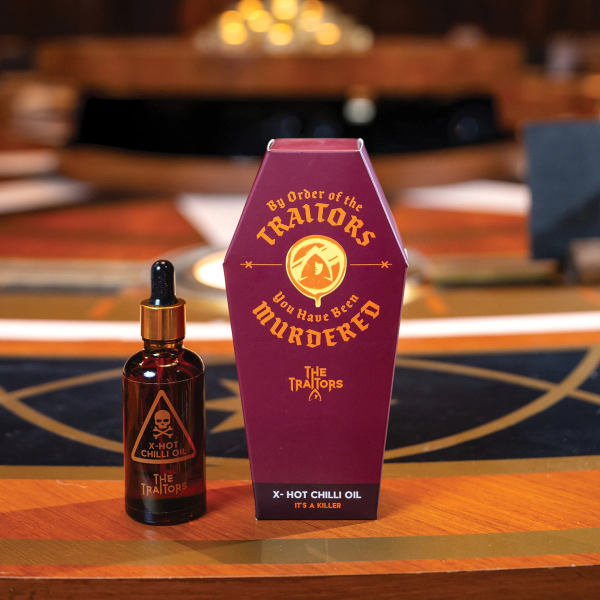 The Traitors Hot Chilli Flavoured Sunflower Oil 45Ml Gift Set — image 3