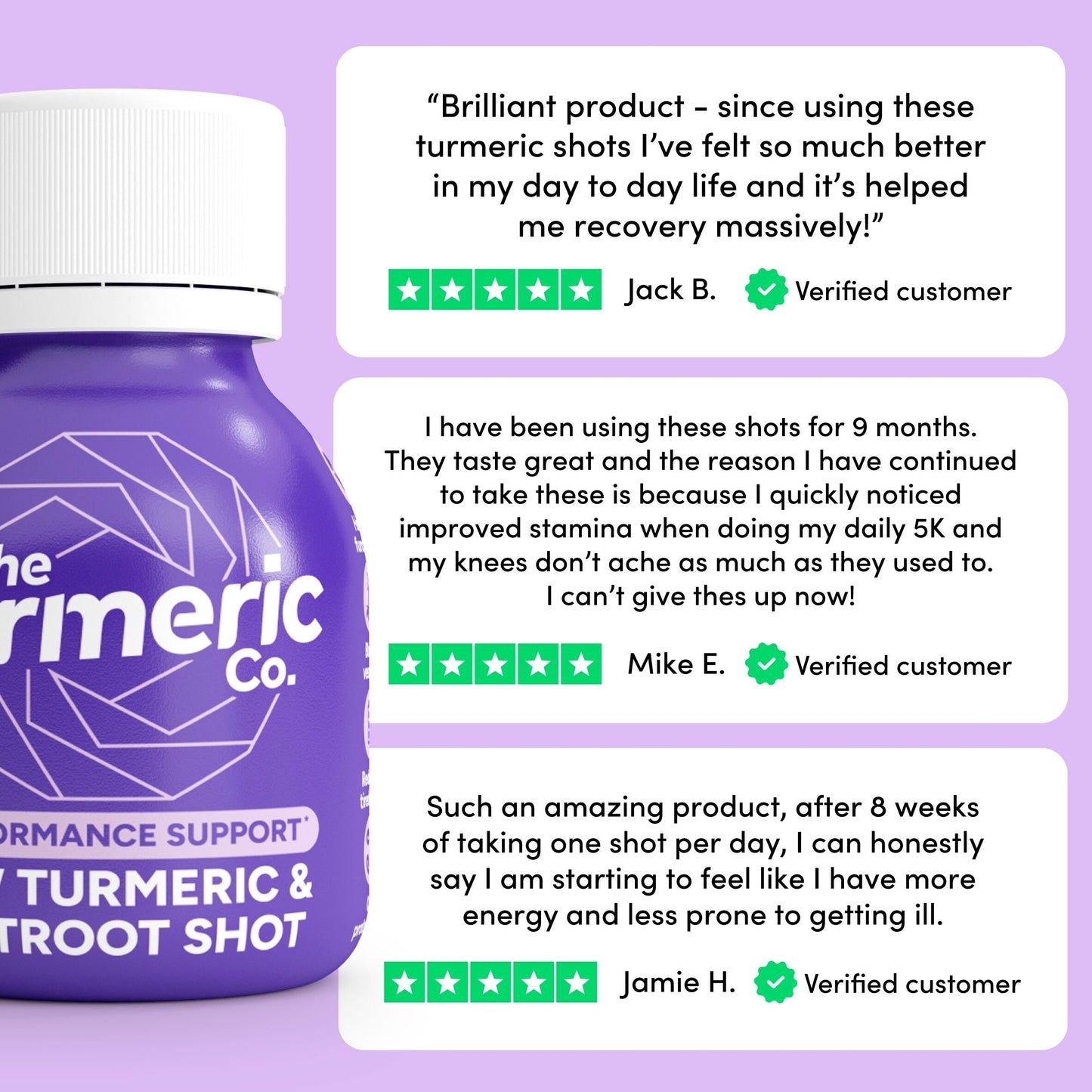 The Turmeric Co Raw Turmeric Beetroot 60ml x 3 pack — image 4