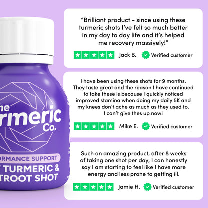 The Turmeric Co Raw Turmeric Beetroot 60ml x 3 pack — image 4