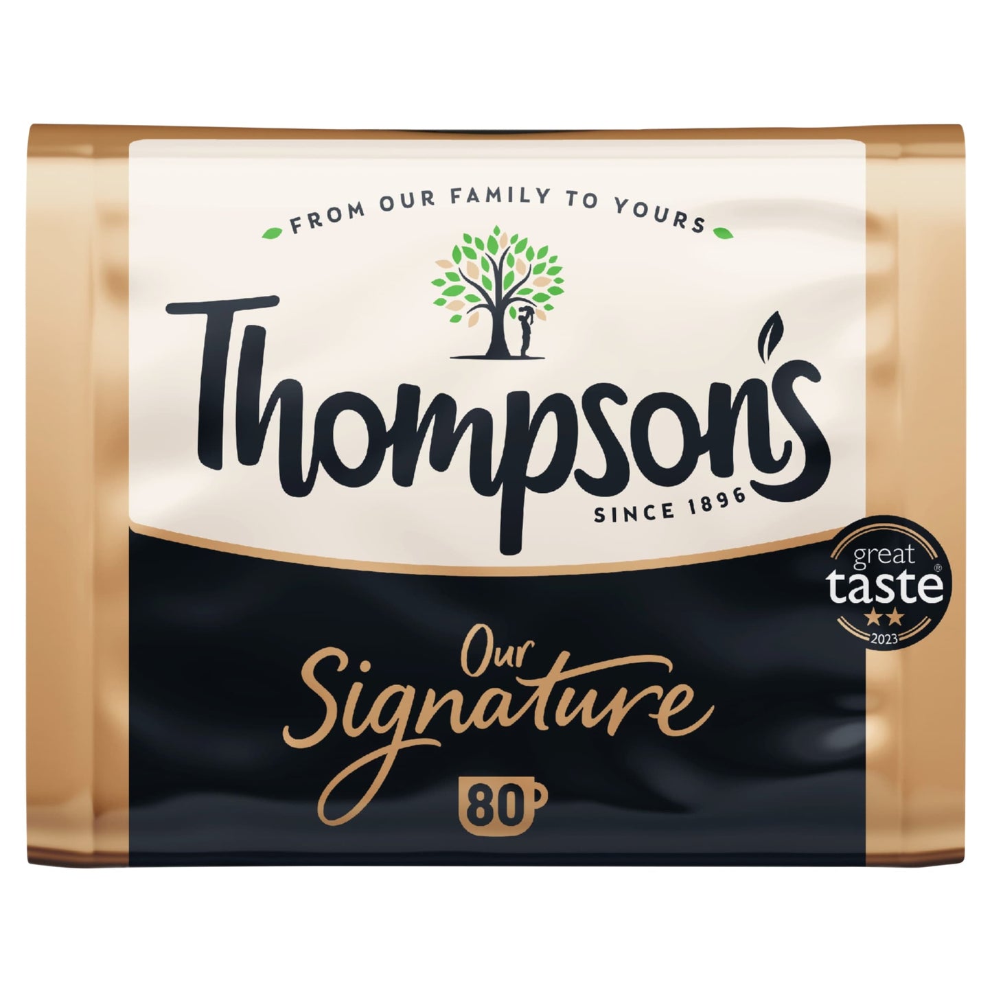 Thompson's Our Signature Tea Bags 80 Pack 250g — image 1