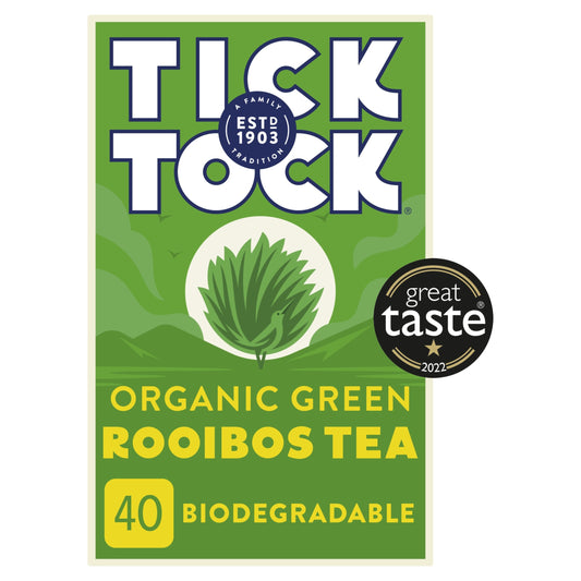 Tick Tock Organic Rooibos Green 40S 72G — image 1