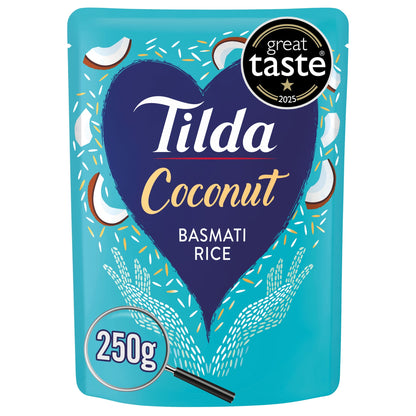 Tilda Coconut Basmati Rice 250g — image 1
