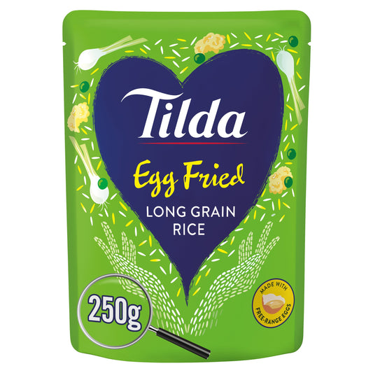 Tilda Egg Fried Steamed Basmati Rice 250G — image 1
