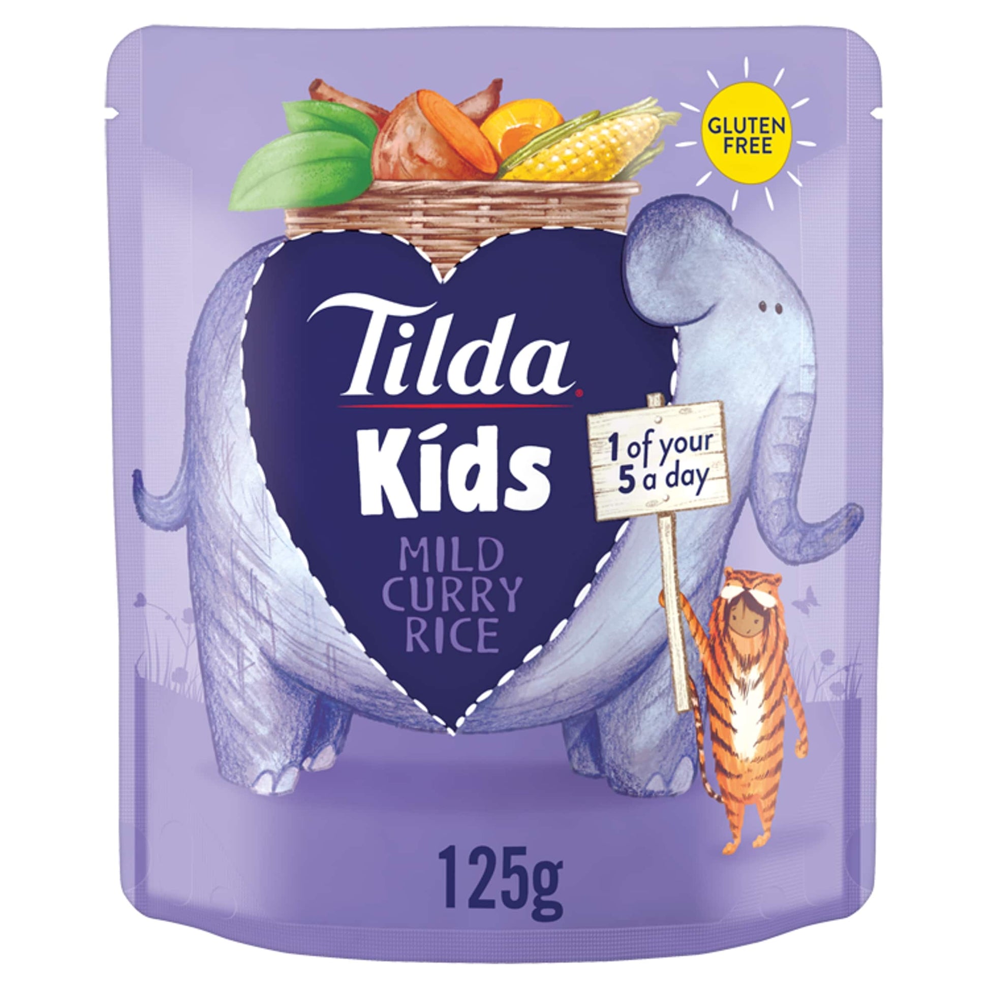 Tilda Kids Mild Curry Rice 125G — image 1