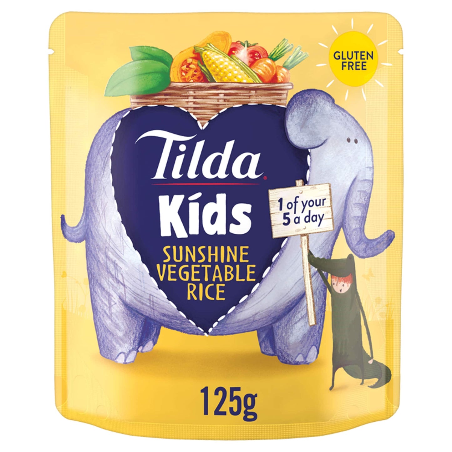 Tilda Kids Sunshine Vegetable Rice 125G — image 1