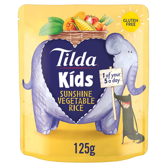 Tilda Kids Sunshine Vegetable Rice 125G — image 1