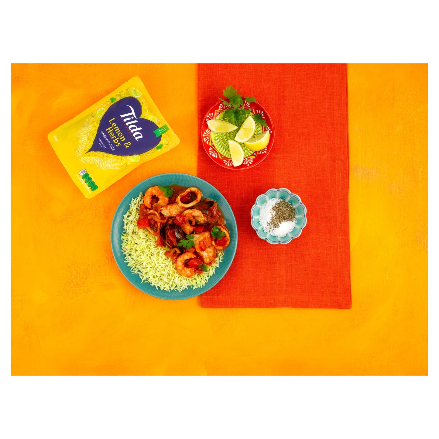 Tilda Lemon & Herbs Basmati Rice 250g — image 4
