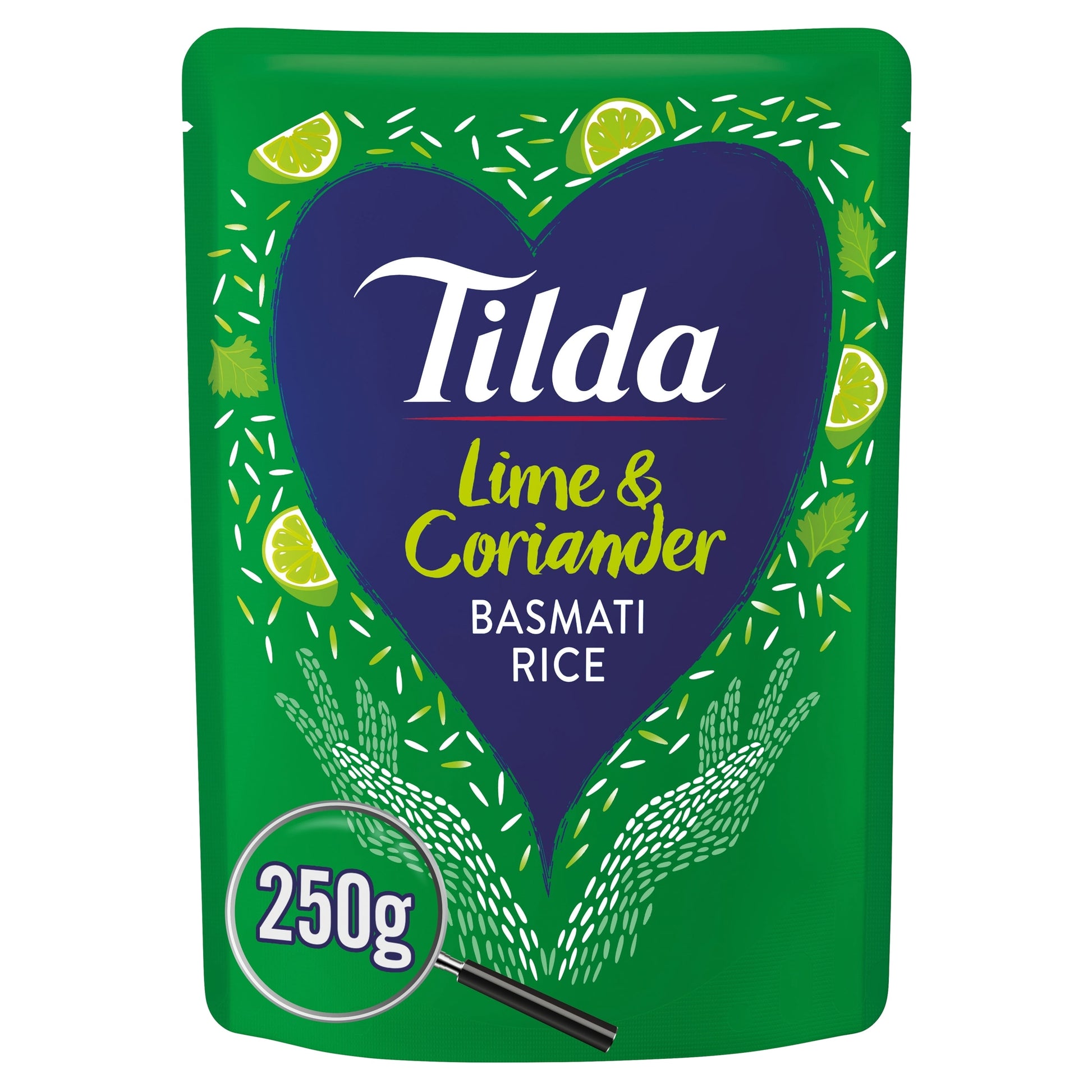 Tilda Lime & Coriander Basmati Rice 250g — image 1