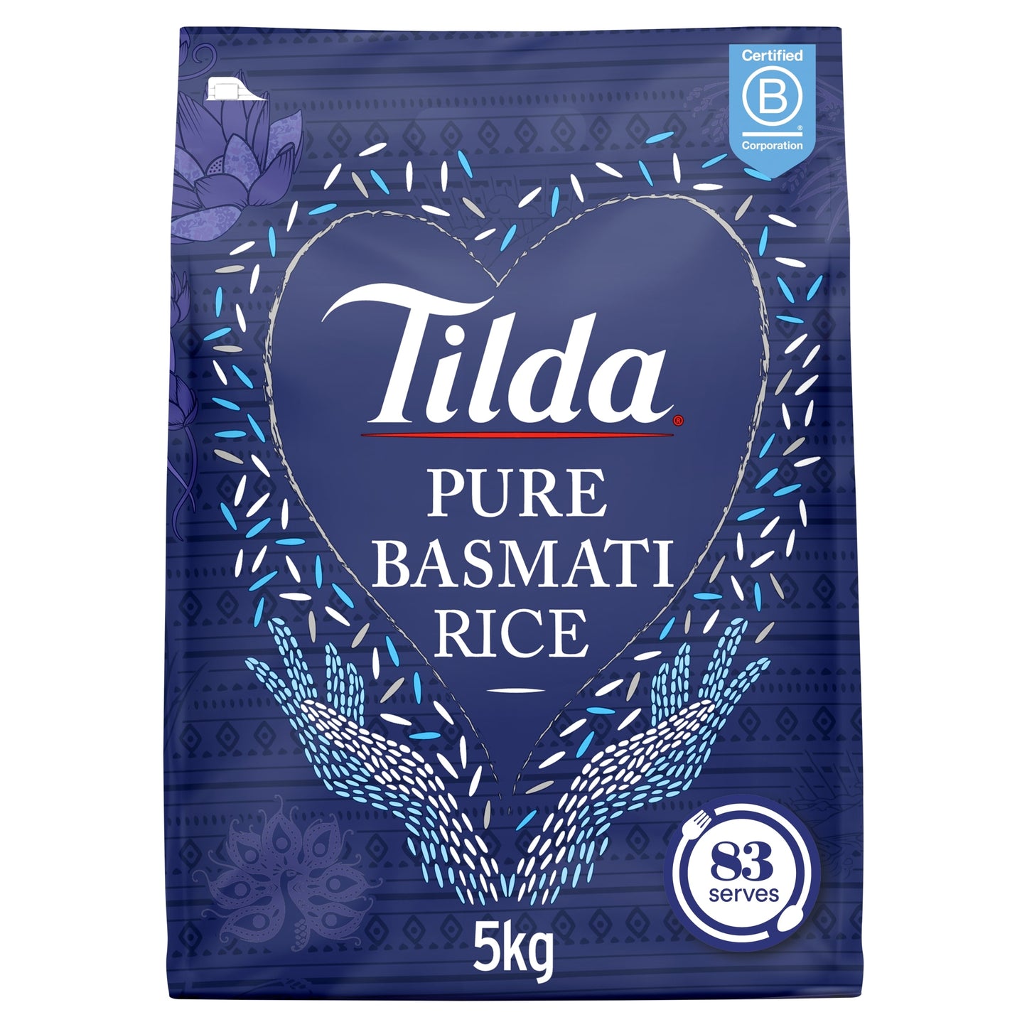 Tilda Pure Basmati Rice 5Kg — image 1