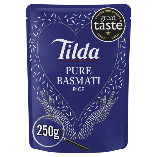 Tilda Pure Steamed Basmati Rice Classic 250G — image 1