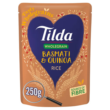 Tilda Wholegrain Basmati & Quinoa Rice 250g — image 1