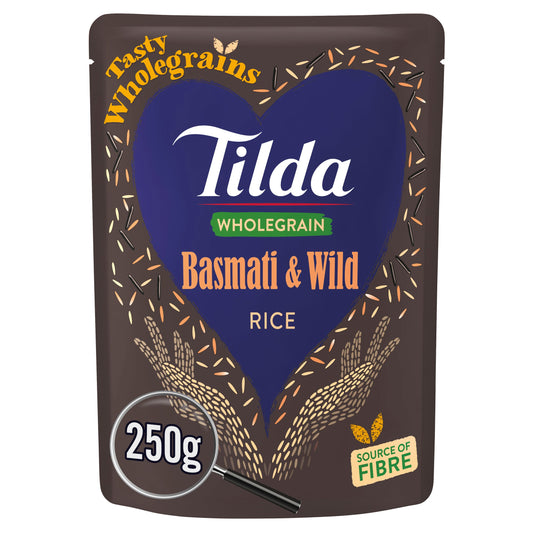 Tilda Wholegrain Basmati & Wild Rice 250g — image 1