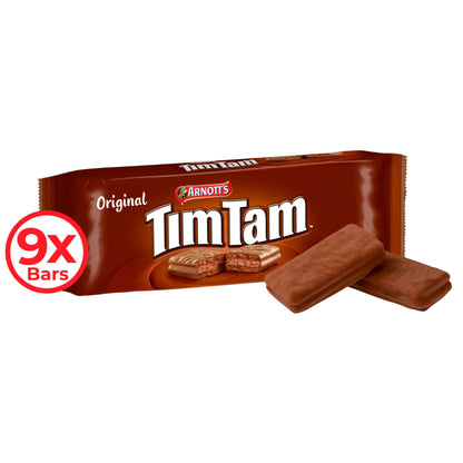 Tim Tam Original Chocolatey Biscuit Bars 9 Pieces 163g — image 1