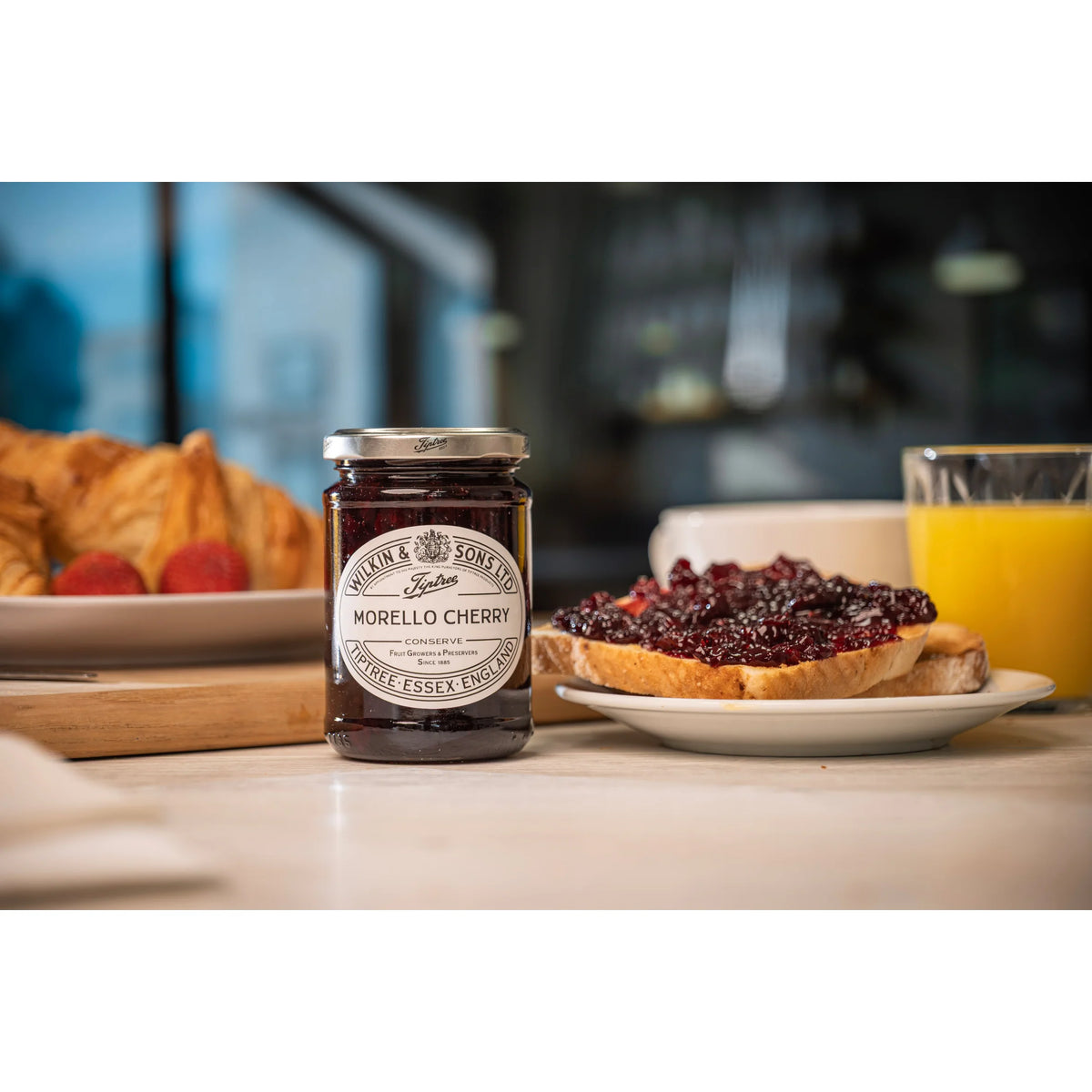 Tiptree Morello Cherry Conserve Extra jam 340g — image 2