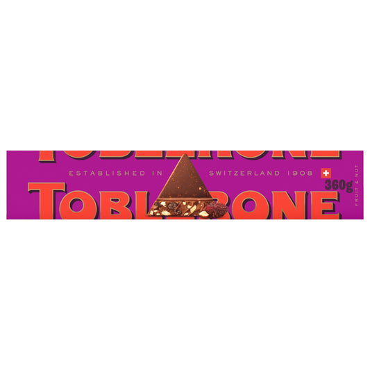 Toblerone Fruit Nut 360G — image 1