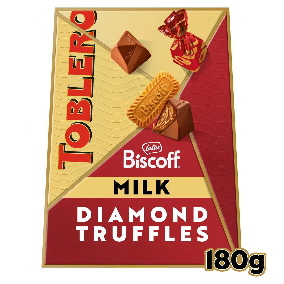 TOBLERONE Lotus Biscoff Dimond TRUFFLES 180G — image 1