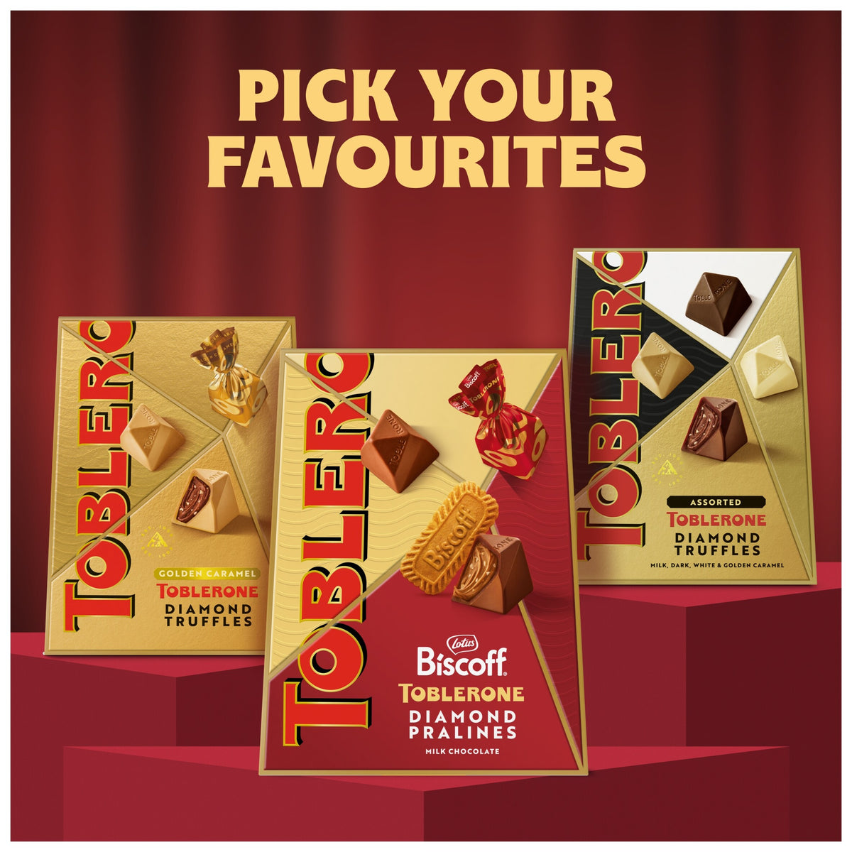 TOBLERONE Lotus Biscoff Dimond TRUFFLES 180G — image 5