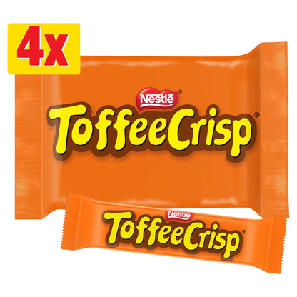Toffee Crisp Biscuit Bar 4 Pack Multipack 152g — image 1