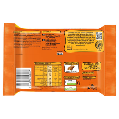 Toffee Crisp Biscuit Bar 4 Pack Multipack 152g — image 3