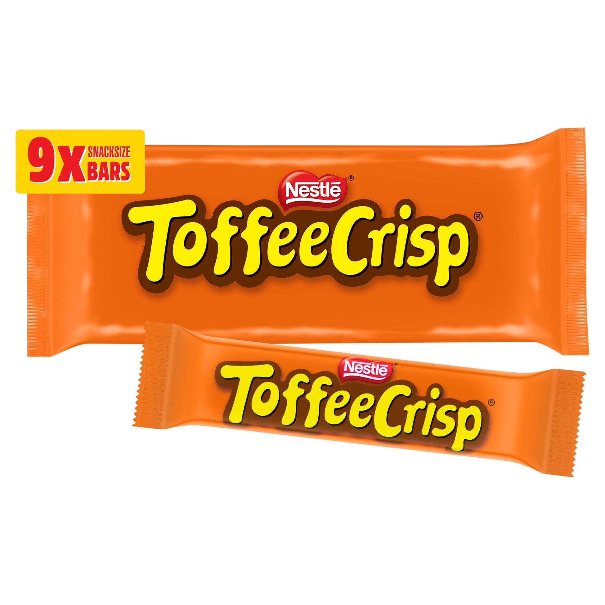 Toffee Crisp Biscuit Bar 9 Pack Multipack 279g — image 1