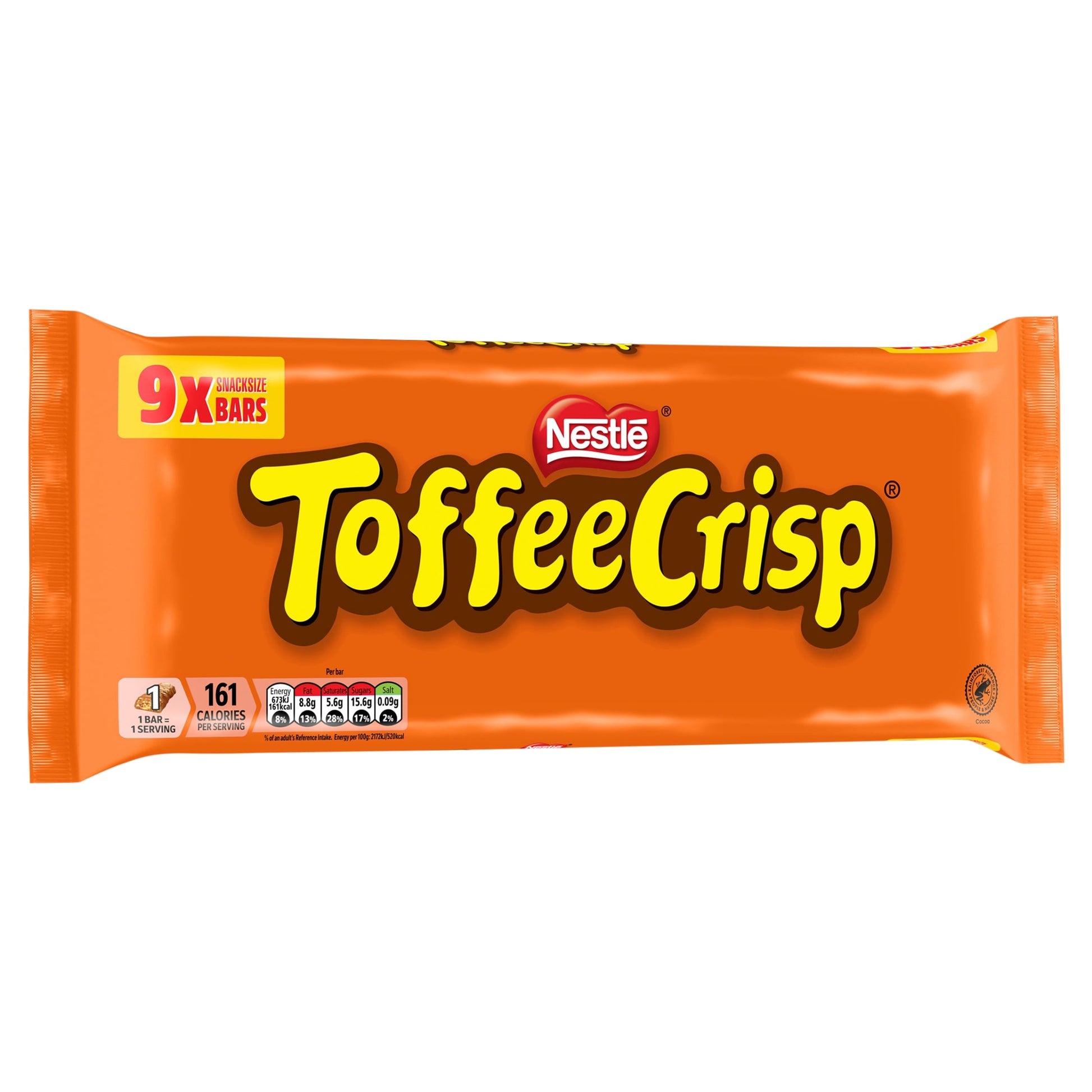 Toffee Crisp Biscuit Bar 9 Pack Multipack 279g — image 2