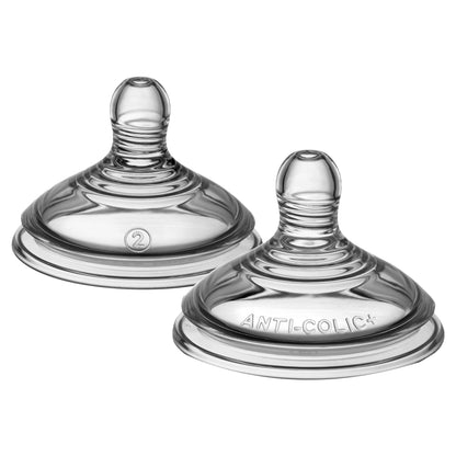 Tommee Tippee Advanced Anti-Colic Baby Bottle Teats Medium Flow 3m+ 2 Pack — image 1