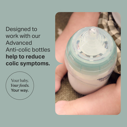 Tommee Tippee Advanced Anti-Colic Baby Bottle Teats Medium Flow 3m+ 2 Pack — image 2