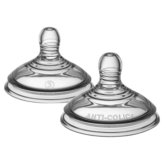 Tommee Tippee Advanced Anti-Colic Fast Flow Teats 6m+ 2 Pack — image 1