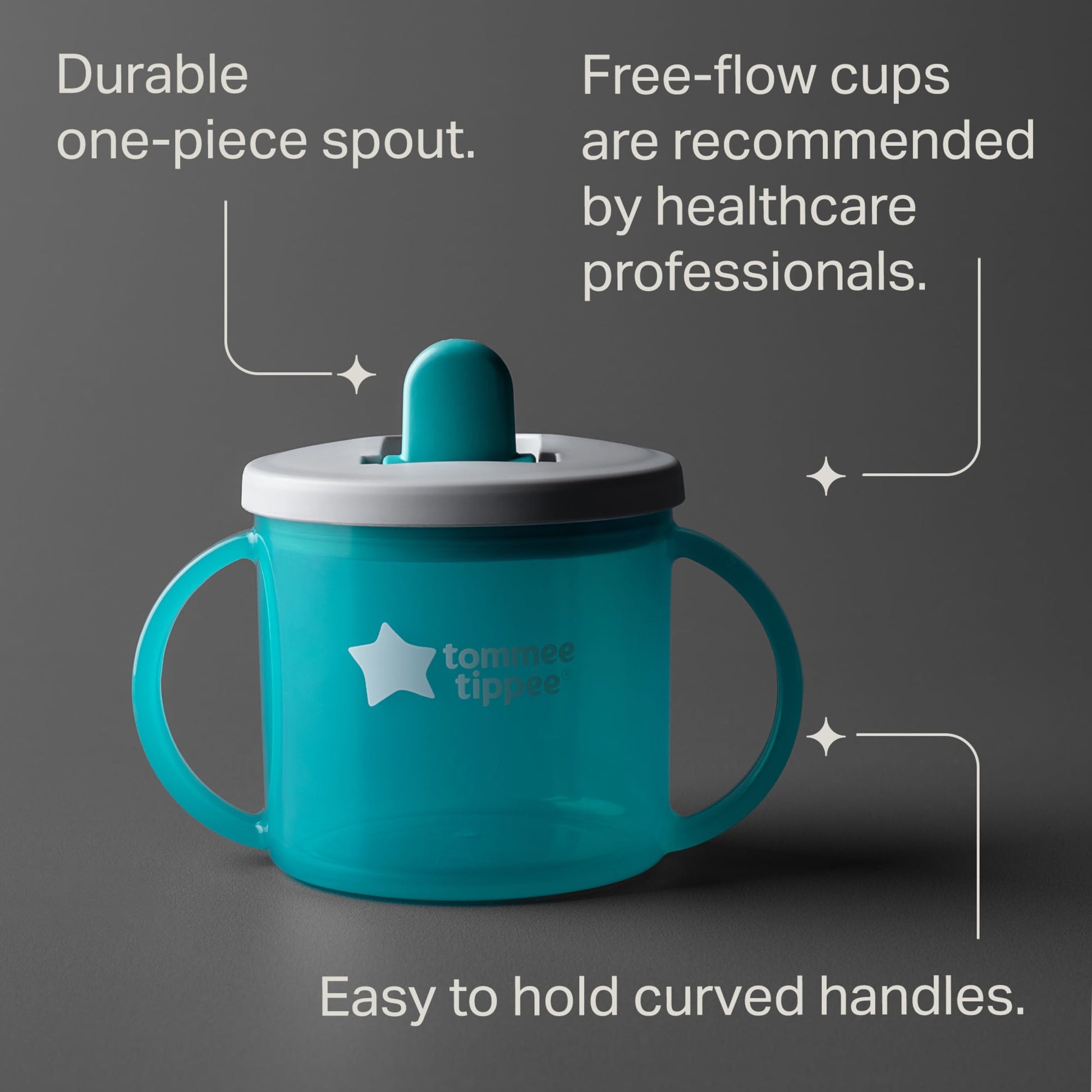 Tommee Tippee Free Flow First Cup Essentials 4m+ 190ml — image 3