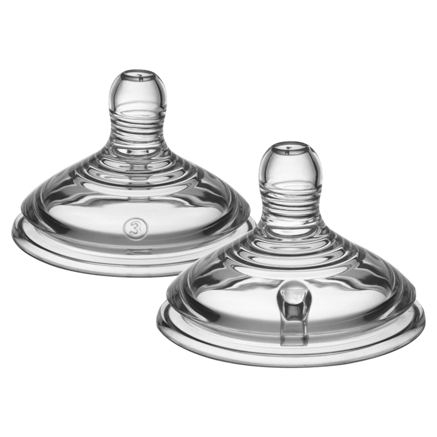Tommee Tippee Natural Start Baby Bottle Teats Fast Flow 6m+ 2 Pack — image 1