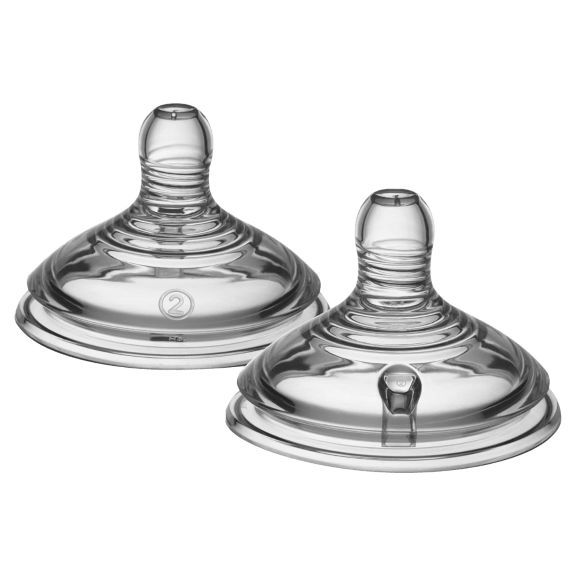 Tommee Tippee Natural Start Baby Bottle Teats Medium Flow 3m+ 2 Pack — image 1