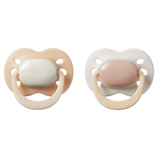 TOMMEE TIPPEE ULTIMATE FIT ORTHODONTIC SILICONE 0-6M 2 SOOTHERS — image 1