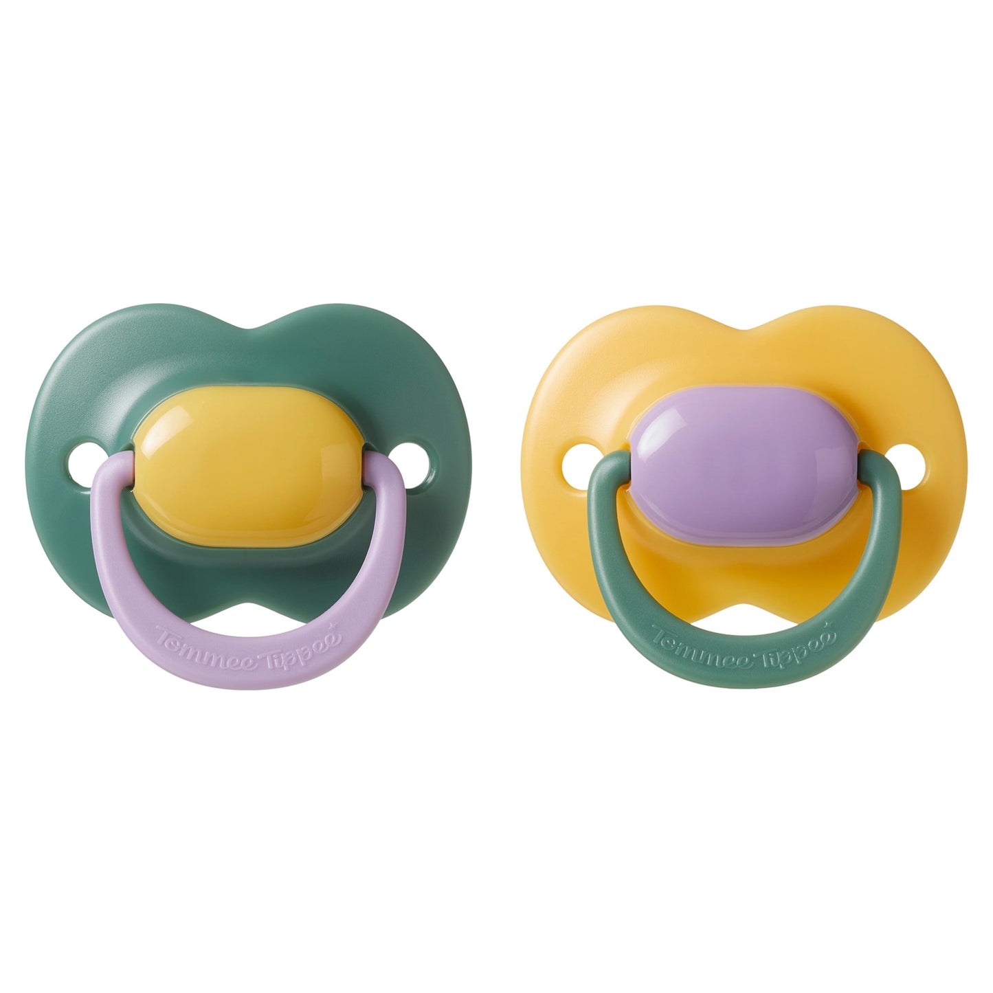 TOMMEE TIPPEE ULTIMATE FIT ORTHODONTIC SILICONE 18-36M 2 SOOTHERS — image 1