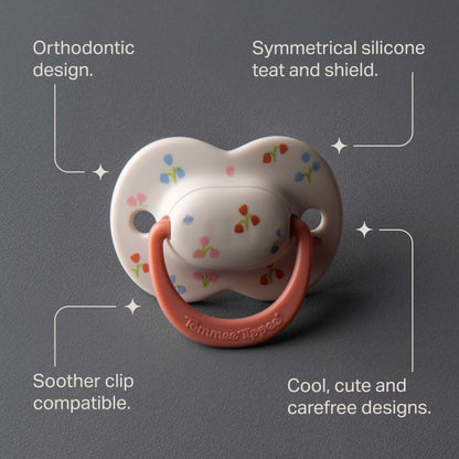 TOMMEE TIPPEE ULTIMATE FIT ORTHODONTIC SILICONE 6-18M 2 SOOTHERS — image 3