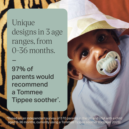 TOMMEE TIPPEE ULTIMATE FIT ORTHODONTIC SILICONE 6-18M 2 SOOTHERS — image 4