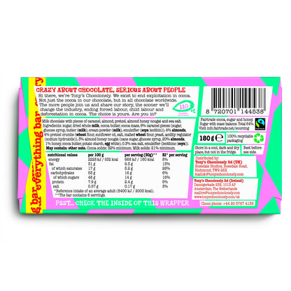 Tony's Chocolonely Everything Bar 180g — image 2