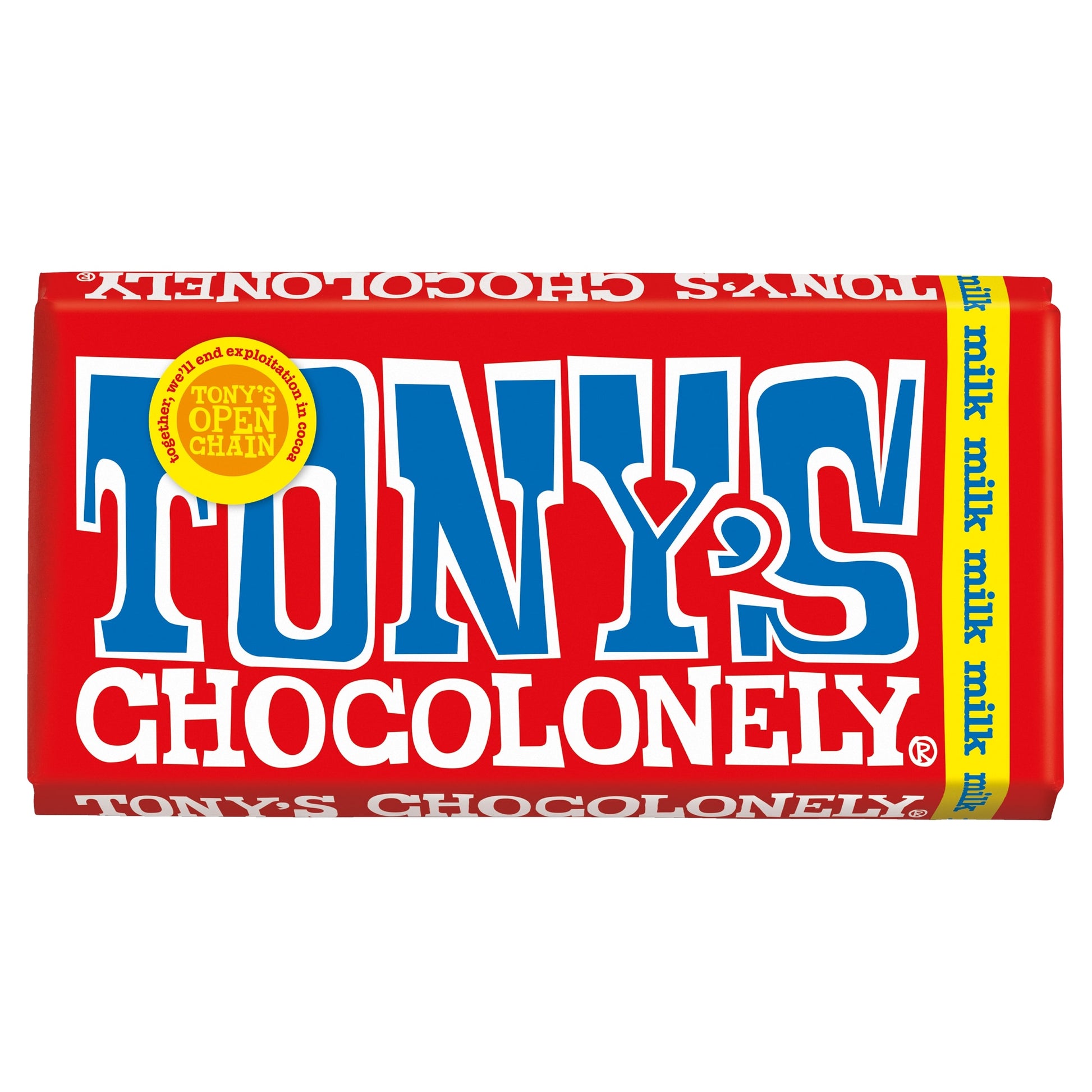 Tony's Chocolonely Milk Chocolate 180G — image 1