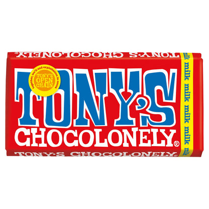 Tony's Chocolonely Milk Chocolate 180G — image 1