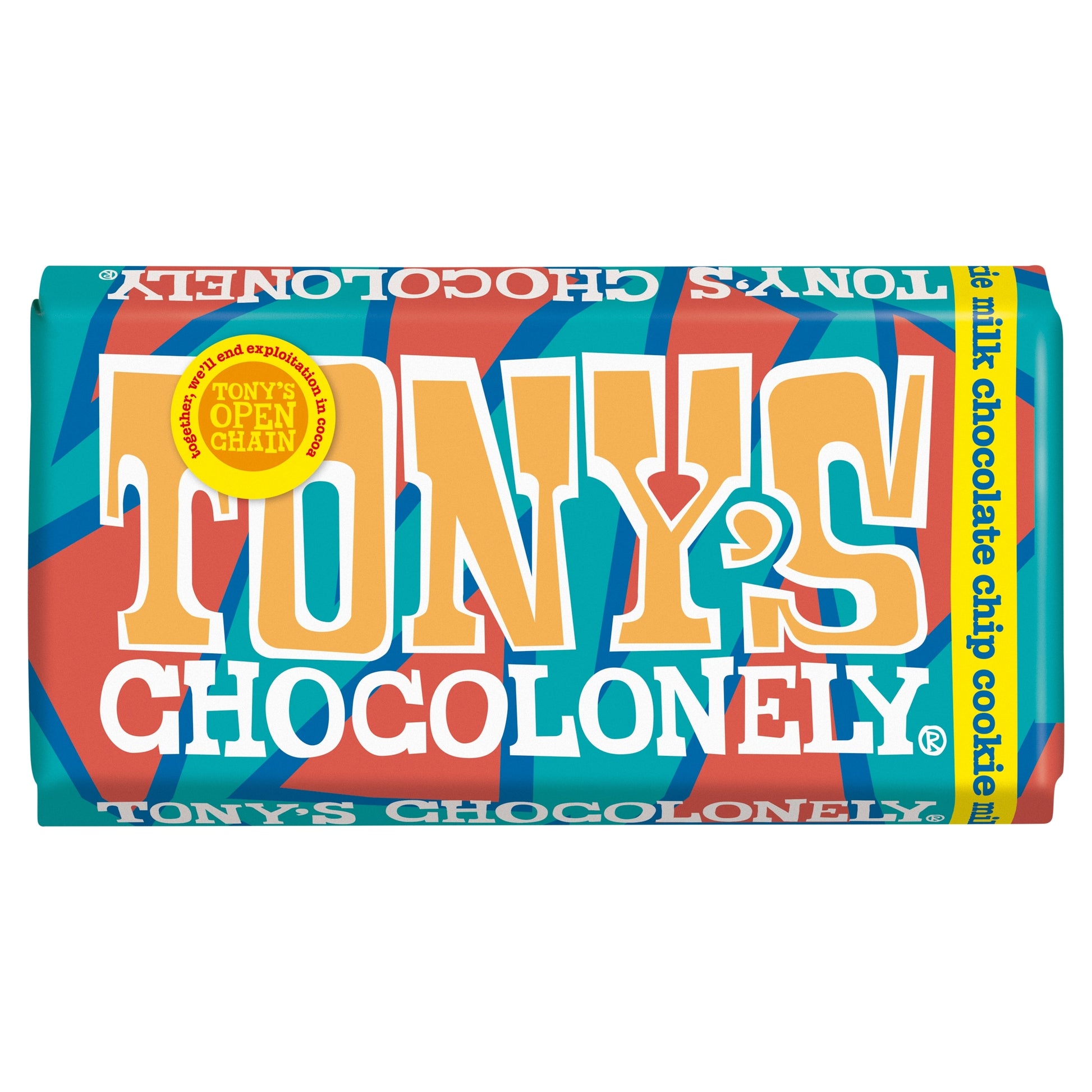 Tony's Chocolonely Milk Chocolate Chip Cookie 180G — image 1