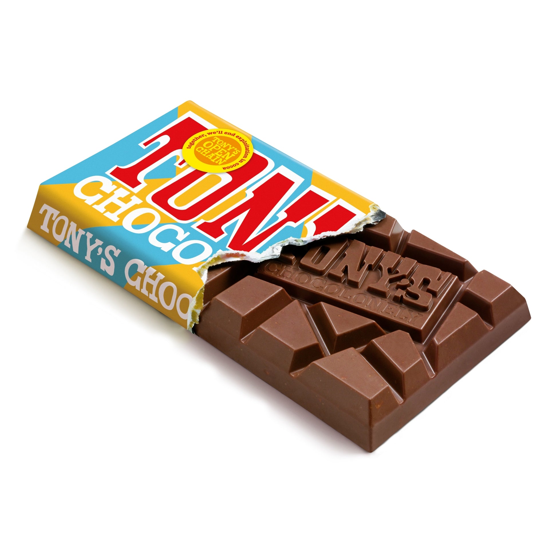 Tonys Chocolonely Milk Chocolate Rice Crisp Caramel 180g — image 3