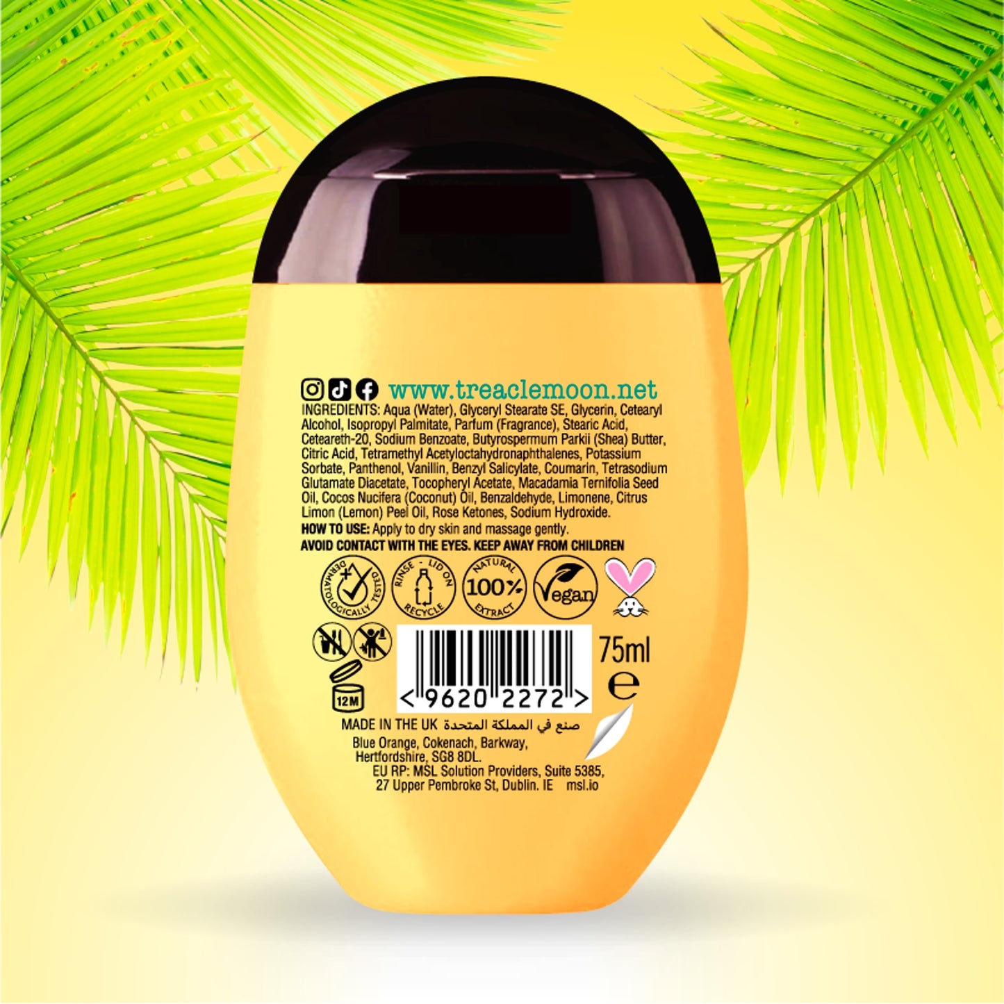 Treaclemoon Brazilian Love Hand Cream 75ml — image 3