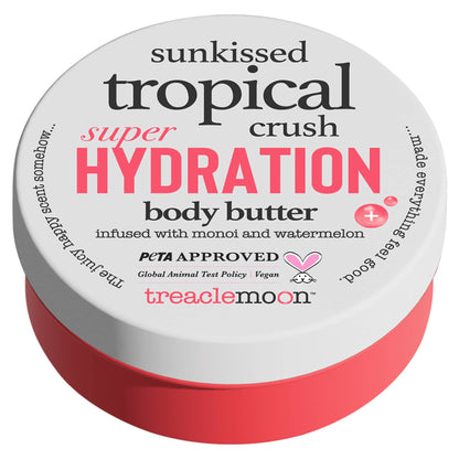 Treaclemoon Sunkissed Tropical Crush Super Hydration Body Butter infused with Monoi and Watermelon 200ml — image 1
