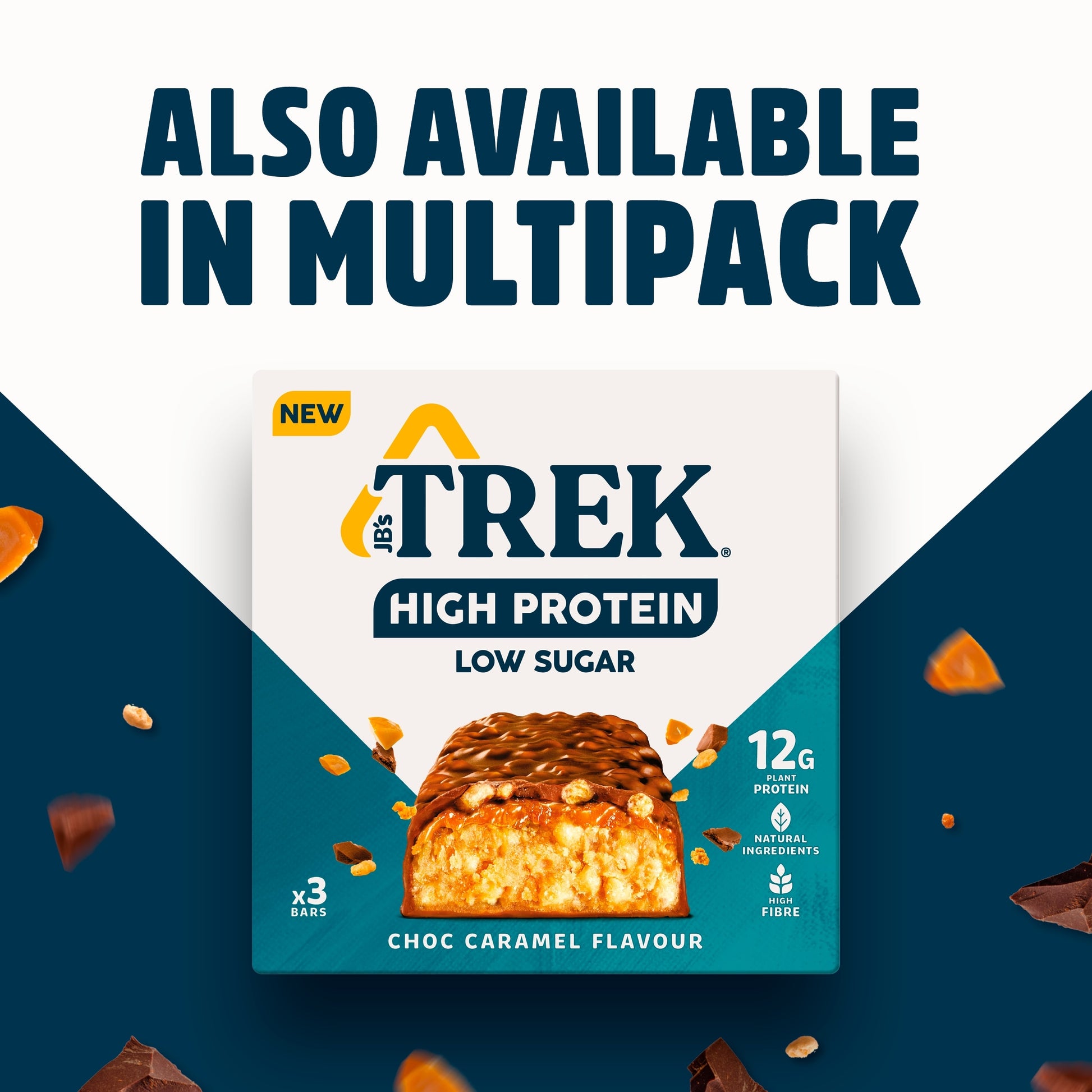 Trek High Protein Choc Caramel Flavour 44g — image 5