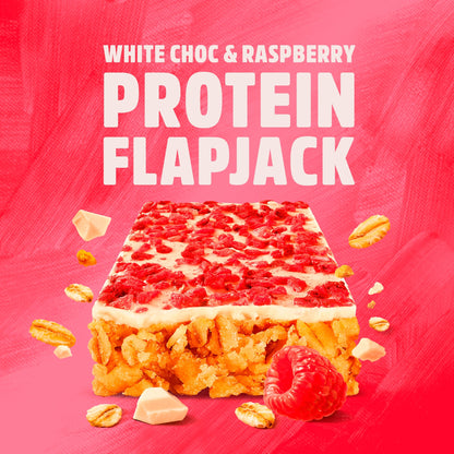 TREK White Choc & Raspberry Protein Flapjacks 3x50g — image 3