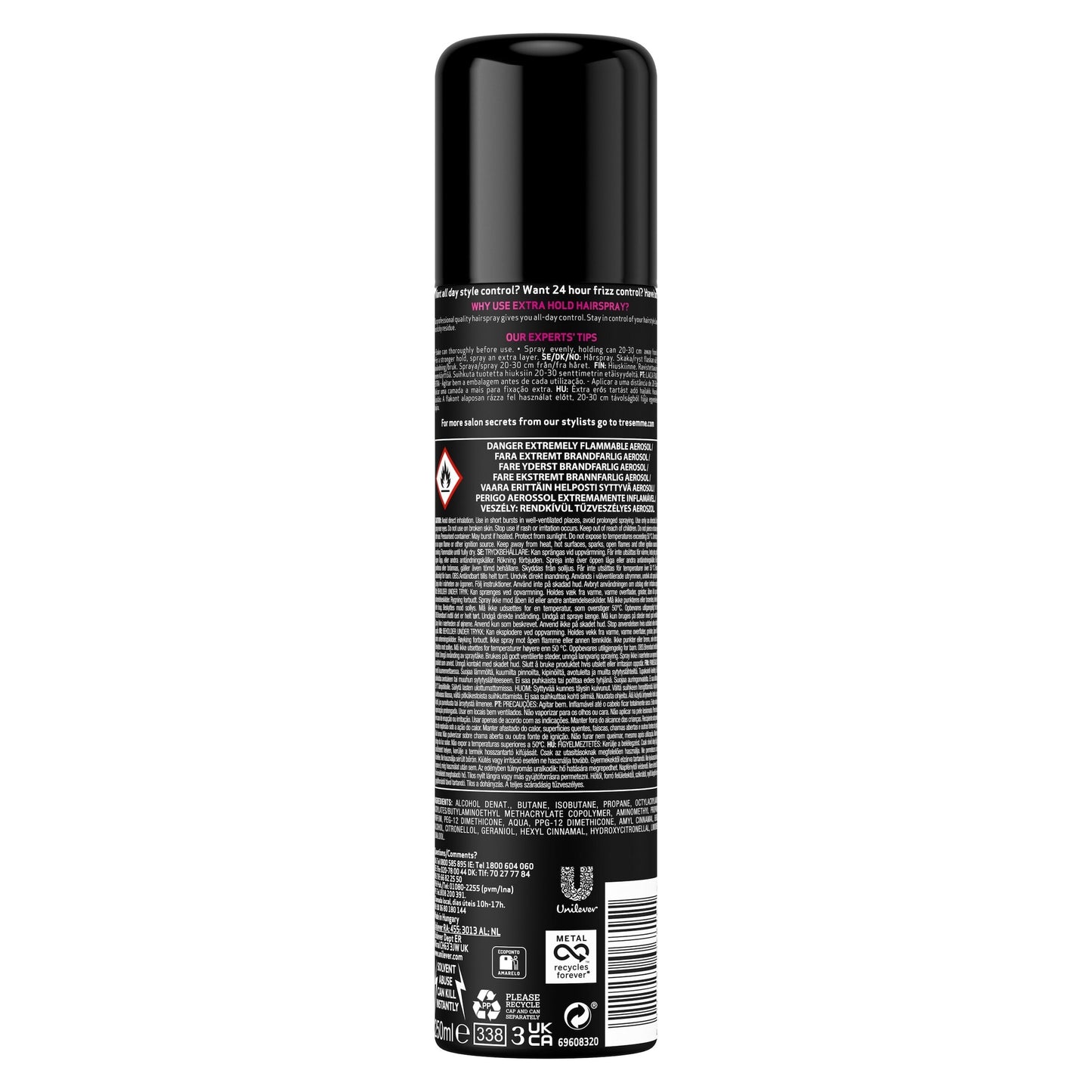 TRESemme Extra Hold Hairspray 250ml — image 2