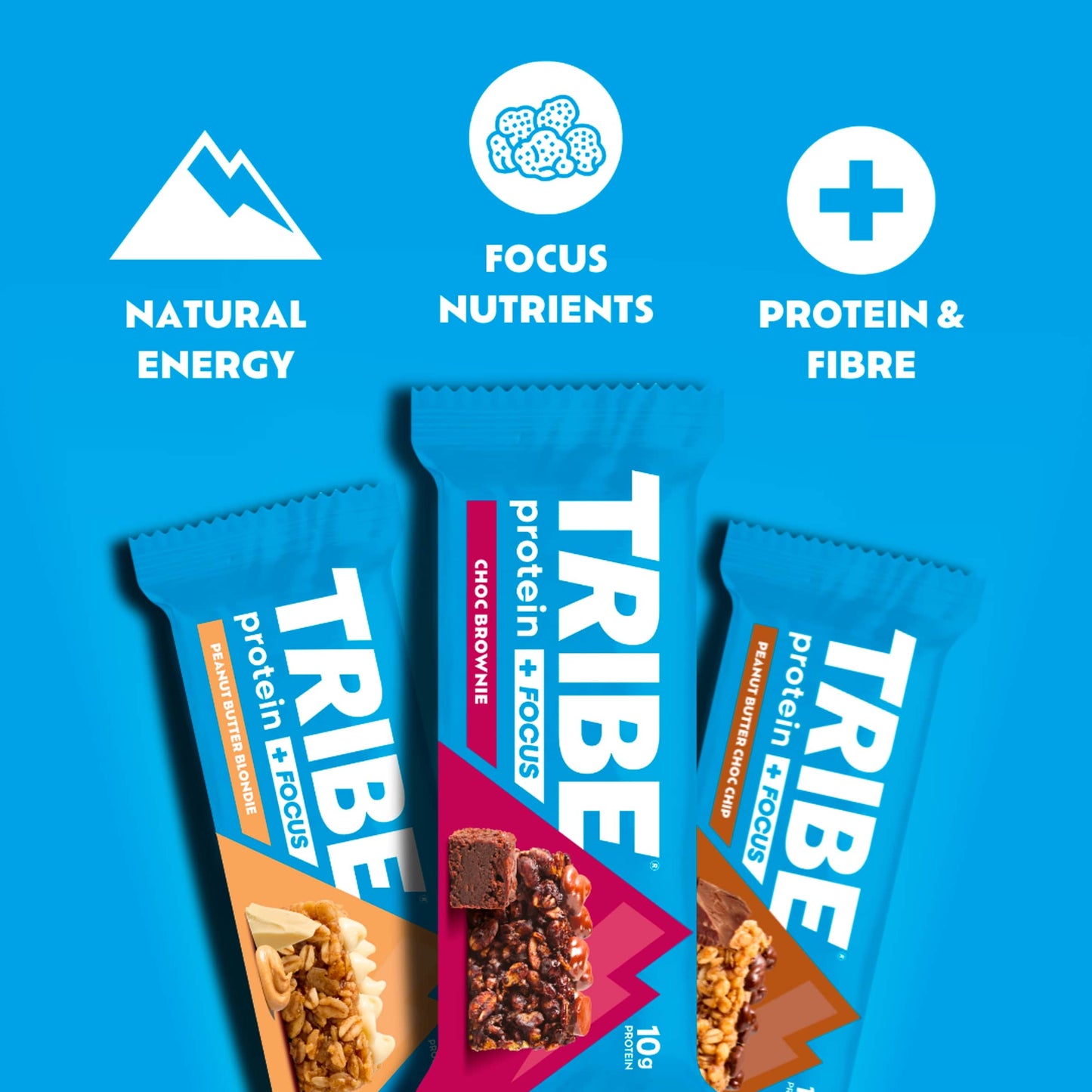 TRIBE Protein & Focus Peanut Butter Chocolate 60g — image 3