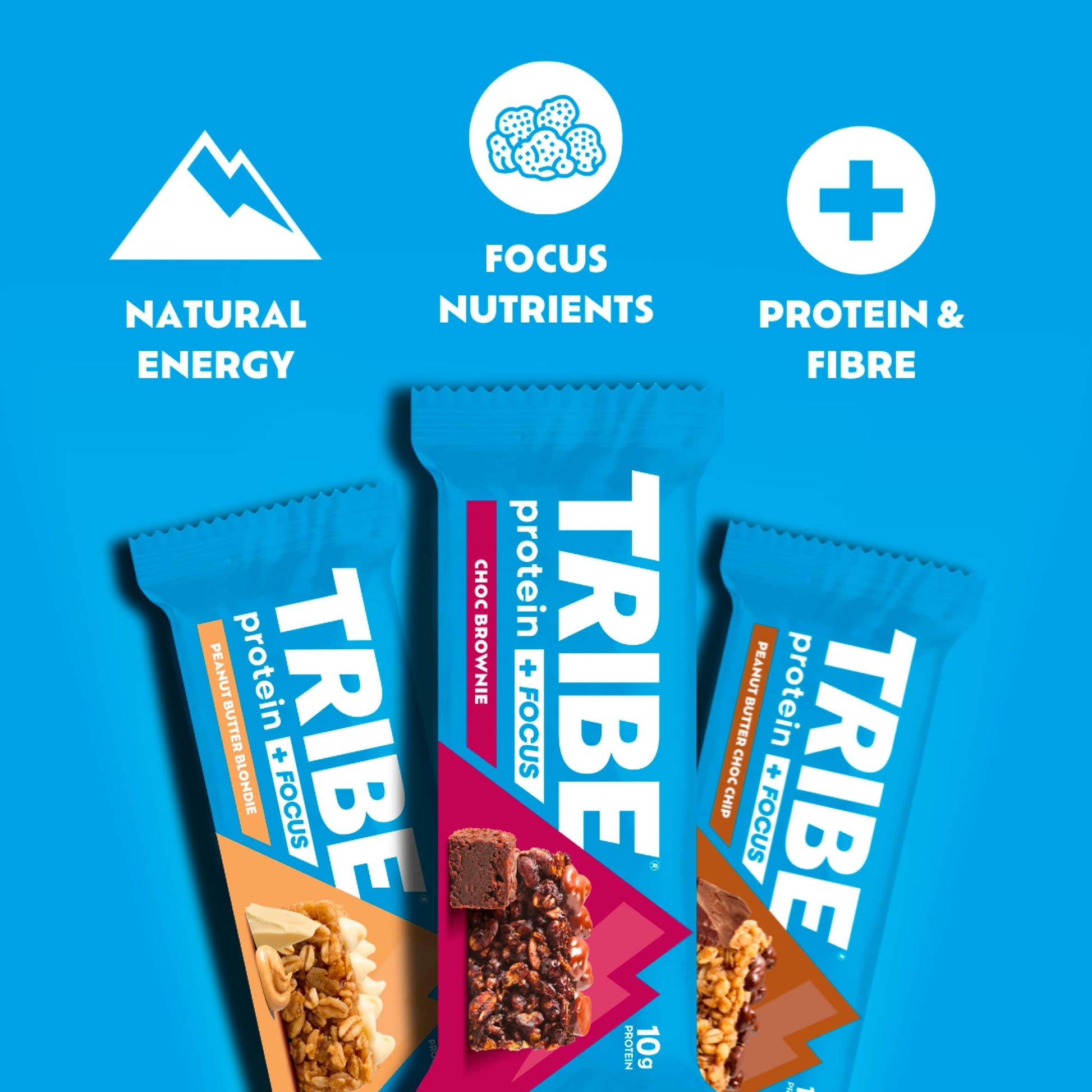 TRIBE Protein & Focus Peanut Butter Chocolate 60g — image 3