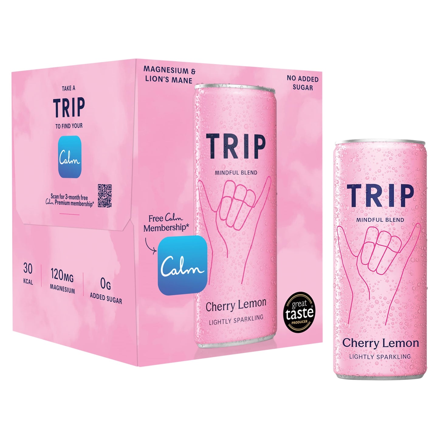 TRIP Mindful Blend Cherry Lemon 4x250ml — image 1