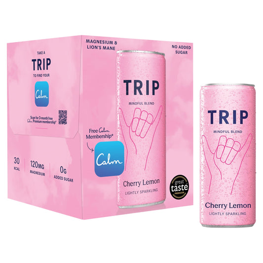 TRIP Mindful Blend Cherry Lemon 4x250ml — image 1