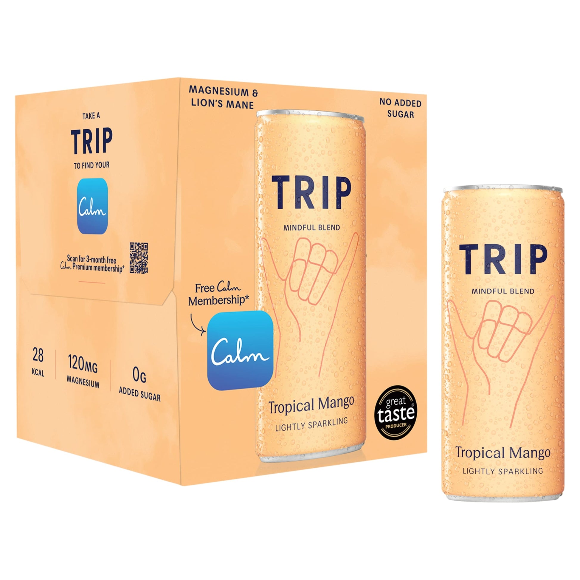 TRIP Mindful Blend Tropical Mango 4x250ml — image 1